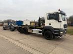 MAN TGS 33.400 6x4  containersysteem, MAN, Wit, Bedrijf, Handgeschakeld