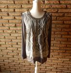 (1) -blouse femme t.42 grise - anany -, Maat 42/44 (L), Anany, Ophalen of Verzenden, Zo goed als nieuw