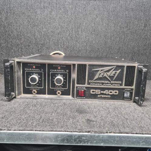 PEAVEY  CS-400 versterker   nostalgie !!, Audio, Tv en Foto, Luidsprekerboxen, Zo goed als nieuw, Ophalen of Verzenden