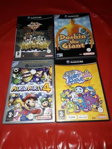 Nintendo gamecube doshin , animaniacs , mario party ... beschikbaar voor biedingen