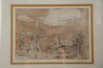 Joannusmolen - Ets, Antiek en Kunst, Kunst | Etsen en Gravures, Ophalen of Verzenden