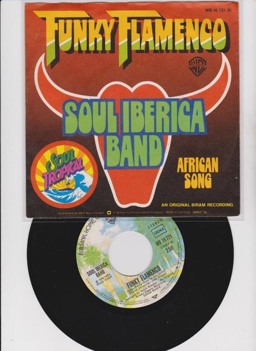 Soul Iberica Band – Funky Flamenco / African Song   1976, CD & DVD, Vinyles Singles, Comme neuf, Single, R&B et Soul, 7 pouces