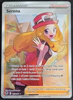 Pokemon Serena FUll Art Silver Tempest 193/195, Foil, Cartes en vrac, Enlèvement ou Envoi, Neuf