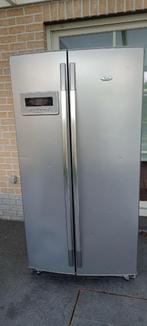 Whirlpool Amerikaanse frigo en diepvries, Elektronische apparatuur, Koelkasten en IJskasten, Ophalen, Gebruikt, 60 cm of meer