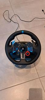 Logitech G29 stuur en pedalen, Games en Spelcomputers, Spelcomputers | Sony Consoles | Accessoires, Ophalen, Gebruikt, Stuur of Pedalen