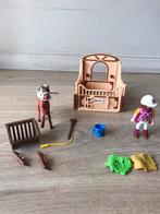 Playmobil  Shagia Arabier met paardenbox 5518, Ophalen, Gebruikt, Complete set