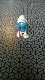 Smurf met knapzak 2.0088, Overige Smurfen, Gebruikt, Ophalen of Verzenden, Poppetje, Figuurtje of Knuffel