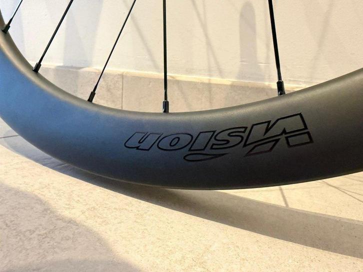 Roues Vision SC 45 i23 Disc Carbon 10-12 vitesses HG, Vélos & Vélomoteurs, Vélos | Vélos de course, Neuf, 10 à 15 vitesses, Carbone