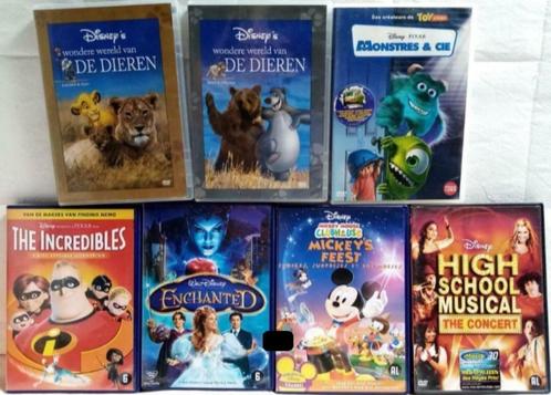 7 Disney/Pixar films op dvd , 3 tot 5€/dvd, Cd's en Dvd's, Dvd's | Kinderen en Jeugd, Gebruikt, Film, Dieren, Vanaf 6 jaar, Ophalen of Verzenden