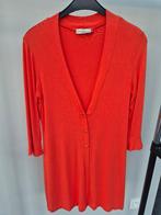 Lange oranje katoenen damesgilet, merk Melvin, maat 40, Kleding | Dames, Maat 38/40 (M), Melvin, Oranje, Ophalen of Verzenden