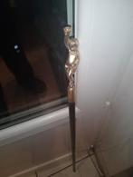 Cherubijnstok. Brons/messing? Dolk, Diversen, Wandelstokken, Ophalen of Verzenden