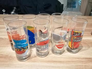 Ensemble durable de boissons longues Coca-Cola, Enlèvement ou Envoi, Comme neuf, Verre à soda