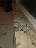 Marmer vensterbank 175 cm 1 stuk en 2meter 9 cm, Ophalen
