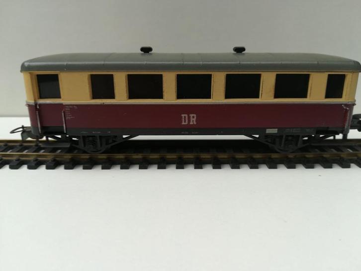 PIKO DR VT 135 rail bus aanhangwagen, Hobby en Vrije tijd, Modeltreinen | H0, Zo goed als nieuw, Wagon, Gelijkstroom, Piko, Analoog