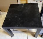 Petite table carrée noir IKEA, Enlèvement, Utilisé, Noir