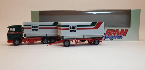 AWM vrachtwagen Scania  Senn 1/87, Hobby en Vrije tijd, Modelauto's | 1:87, Zo goed als nieuw, Bus of Vrachtwagen, AWM, Ophalen of Verzenden
