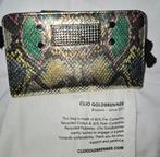 Mylas python portemonnee Clio goldbrenner, Handtassen en Accessoires, Portemonnees, Ophalen of Verzenden, Zo goed als nieuw