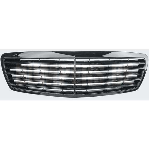 Grill Radiatorrooster Glanzend Zwart Klassieke Mercedes E-Kl, Auto-onderdelen, Overige Auto-onderdelen, Gebruikt, 6 maanden garantie