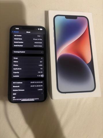 Iphone 14 plus goede staat beschikbaar voor biedingen