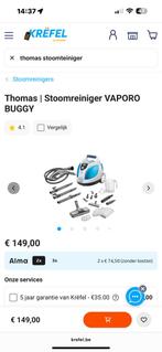 Stoomreiniger, Ophalen, Stoomreiniger