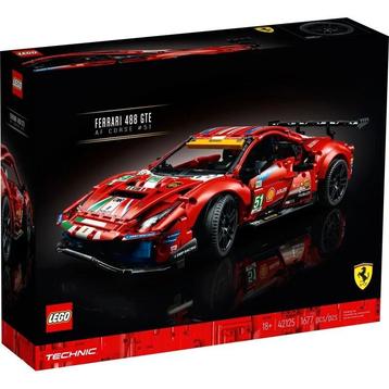 Lego 42125 Ferrari 488 GTE, nieuw en ongeopend beschikbaar voor biedingen