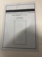 Eco Nisdeur Met Profiel 900X1950 6Mm, Ophalen, Nieuw, Glas, Douche