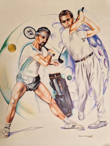 Frank Martinoff (1986) - Yonex Art beschikbaar voor biedingen