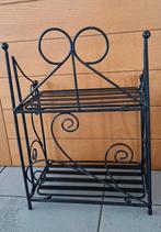 Smeedijzeren decoratie rekje, Ophalen, Zo goed als nieuw