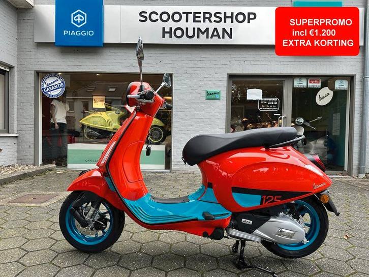 Vespa Primavera 125cc COLOR VIBE ARANCIO, Fietsen en Brommers, Scooters | Vespa, Overige modellen, Benzine