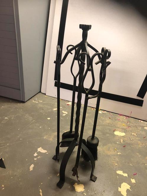 Set open haard zo goed als nieuw, Huis en Inrichting, Haarden, Zo goed als nieuw, Ophalen