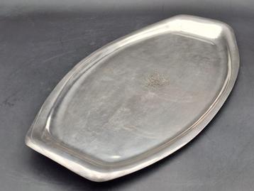 zilveren/verzilverde schotel van Wiskemann, begin 1900 beschikbaar voor biedingen