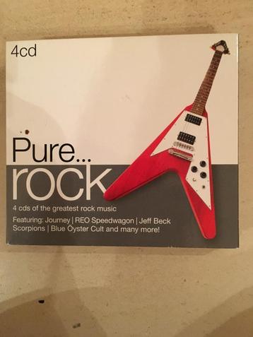 4 cd Pure rock beschikbaar voor biedingen