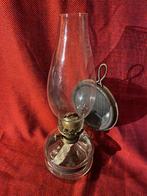 Lampe à huile Val St Lambert, Antiquités & Art, Antiquités | Éclairage