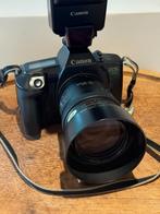 Canon Eos 600 met Flash, Audio, Tv en Foto, Ophalen of Verzenden, Gebruikt, Spiegelreflex, Canon