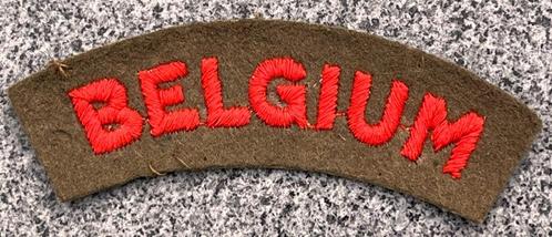 Belgium ABBL Piron SAS commando belgian army in uk, Verzamelen, Militaria | Tweede Wereldoorlog, Landmacht, Embleem of Badge, Ophalen of Verzenden