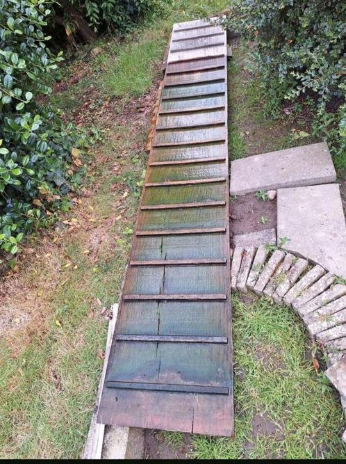 Loopplank dieren, Doe-het-zelf en Bouw, Ladders en Trappen, Zo goed als nieuw, Ophalen