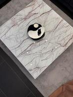 Salon tafel met marmer blad, Ophalen, Zo goed als nieuw