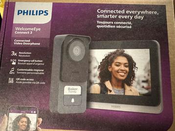 Philips WelcomeEye Connect 3 video-intercom zwart beschikbaar voor biedingen