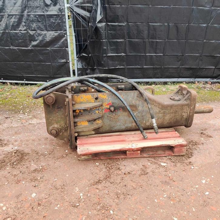 Hydraulische breekhamer 20ton., Zakelijke goederen, Machines en Bouw | Tuin, Park en Bosbouw, Ophalen