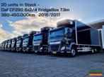 DAF CF 280 FAN 6x2/4 DagCab Euro6 - Koel-VriesBak 7.9m + Car, Automaat, Cruise Control, Diesel, DAF