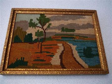 Mooi schilderij handwerk beschikbaar voor biedingen
