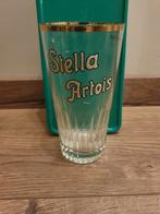 33cl. Glas - Stella Artois Met Emaille Letters -, Verzamelen, Ophalen of Verzenden, Gebruikt, Glas of Glazen, Stella Artois