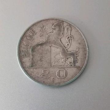 20 frank Mercure 1950 zilver