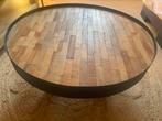 Salontafel/buizettafel, Ophalen, 50 tot 100 cm, Rond, 50 tot 100 cm