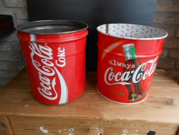 Poubelle Coca-Cola 1989 et 1997, Enlèvement ou Envoi, Utilisé, Ustensile