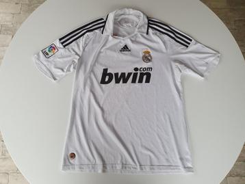 Voetbalshirt Real Madrid 2008-2009 (Adidas, L) beschikbaar voor biedingen