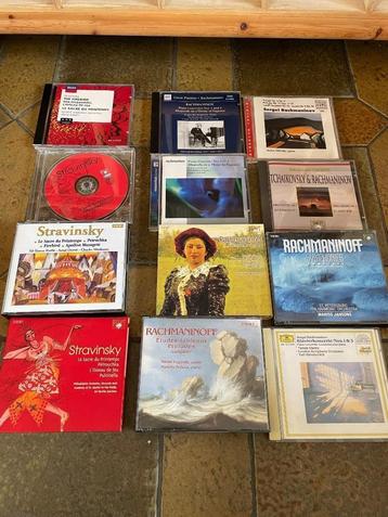 Stravinsky en Rachmaninoff CDs