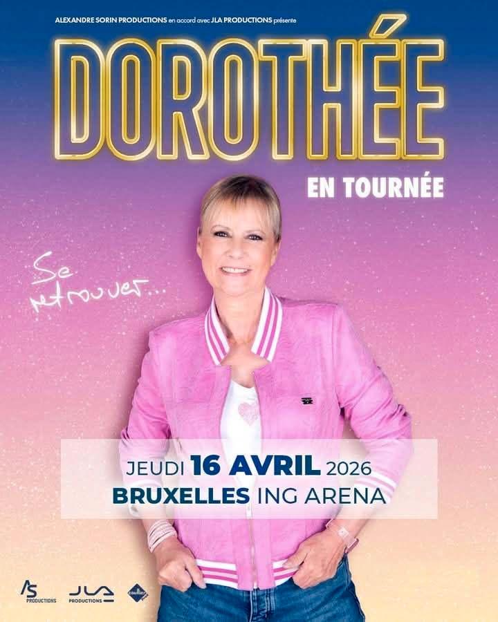 Dorothee a Bruxelles 16 avril Carre or floor C parking, Tickets & Billets, Concerts | Chanson française, Trois personnes ou plus