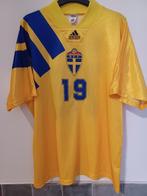 Matchworn shirt Zweden EK 1992 (1/2 finale), Maillot, Enlèvement ou Envoi