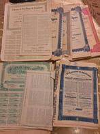 Anciennes actions/certificats d'actions, Hobby & Loisirs créatifs, Enlèvement